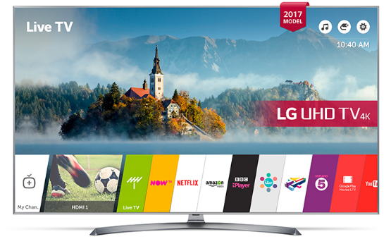 4 Best 40-Inch Smart TVs For 2019 - LG 43UJ750V