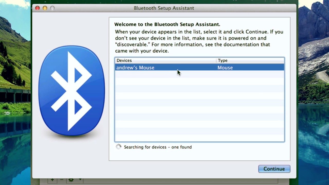 turn on bluetooth for mac