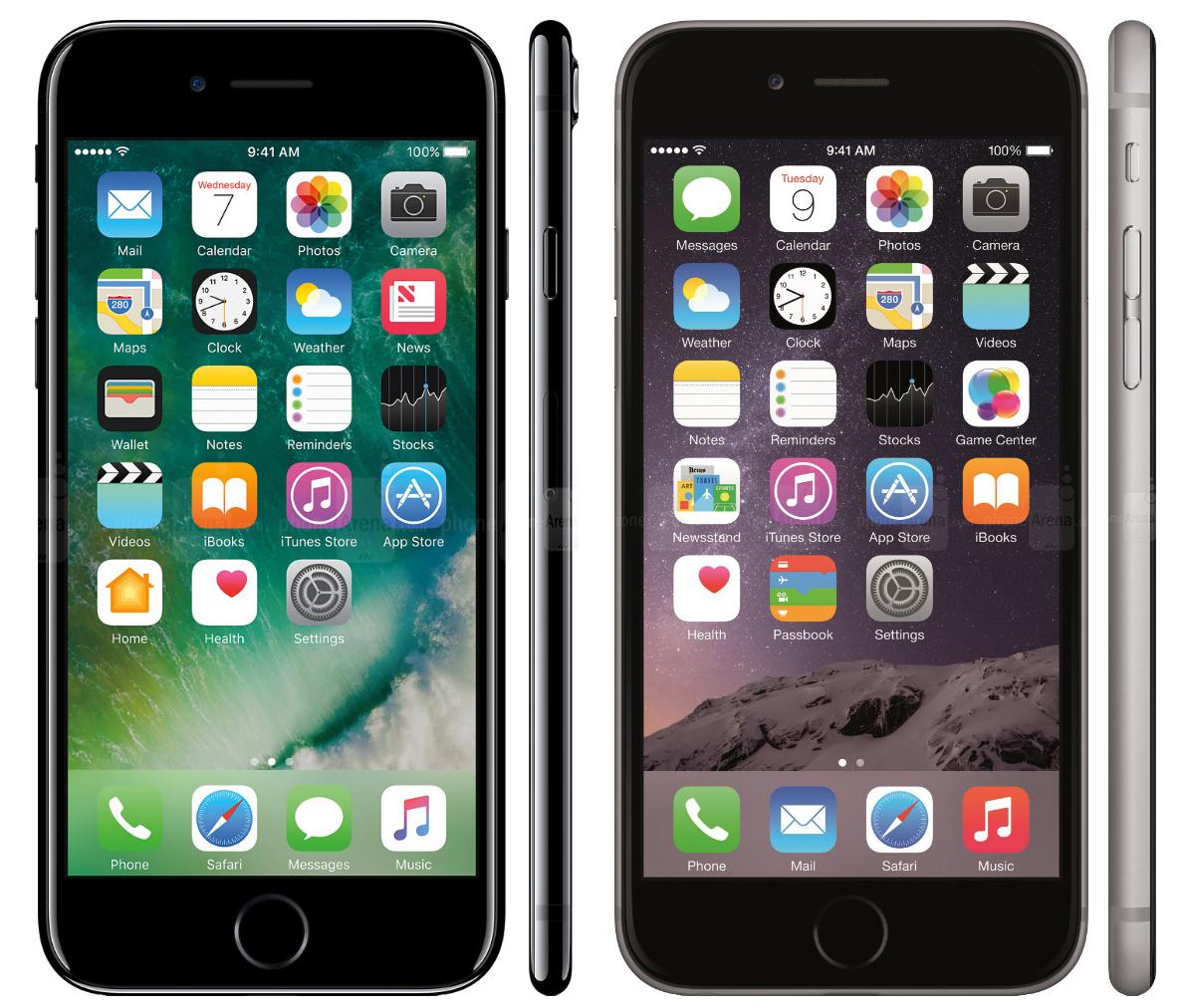 iPhone 7 Vs. iPhone 6S : Design