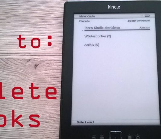 Learn How to Delete Books from Kindle How to Delete Books from Kindle