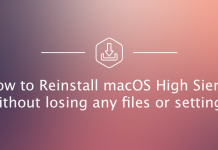 How to Reinstall Mac OS Sierra without Losing Data How to Reinstall Mac OS Sierra without Losing Data