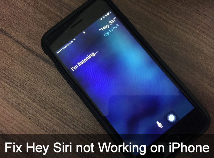 Hey Siri Not Working Quick Fixes * Techsmartest.com