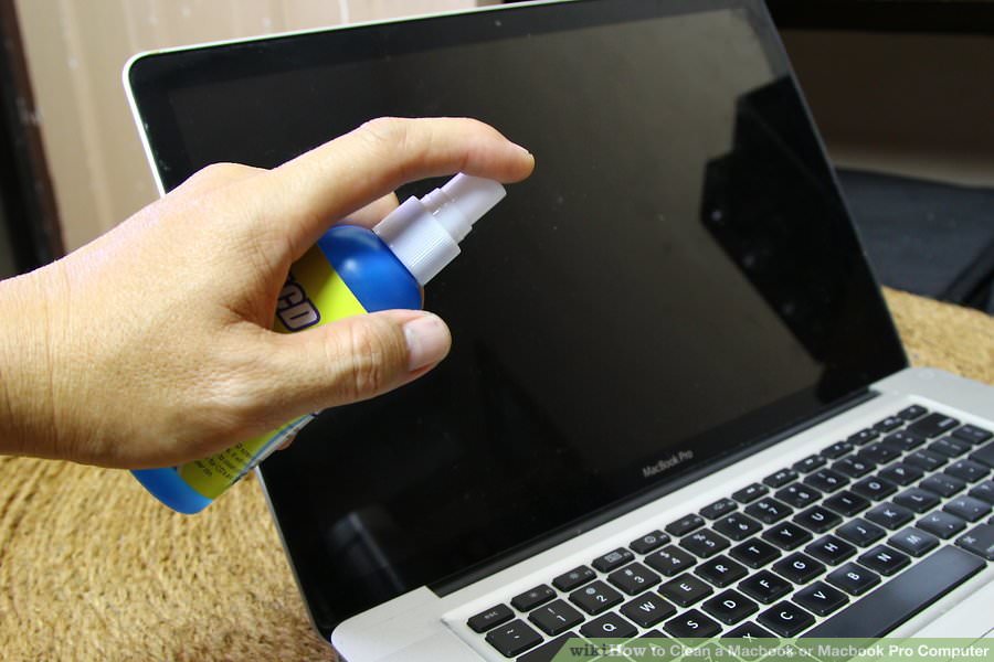 how to clean a macbook wikihow