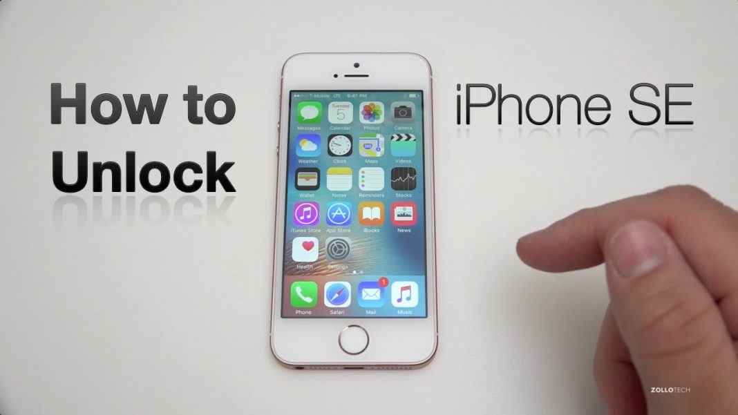 How to unlock iPhone SE *