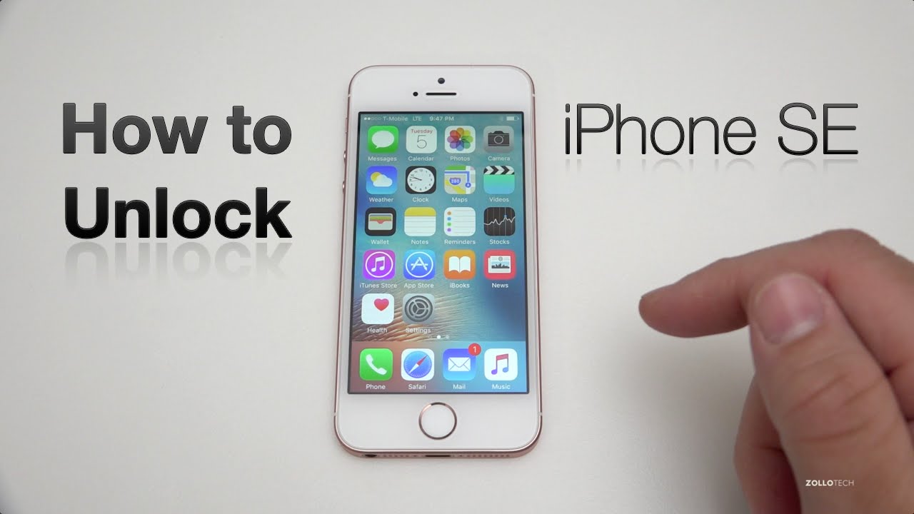 1. Unlocking iPhone SE through iCloud