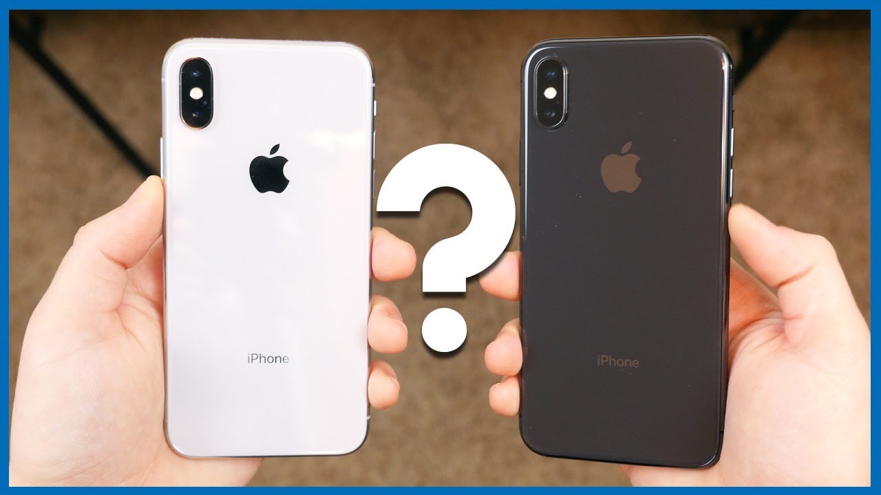 iPhone X Silver Vs. Space Grey - Which one do you choose