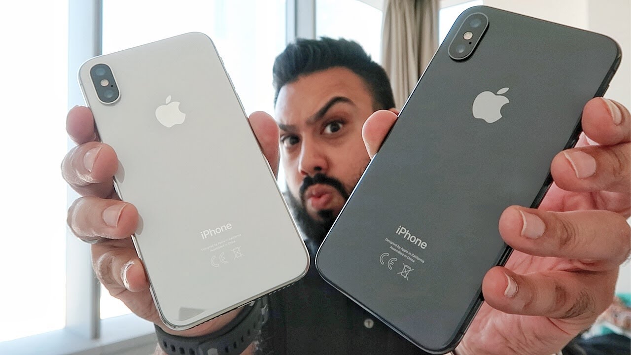 iPhone X Silver Vs. Space Grey - Which one do you choose?
