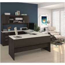 4 Best U-Shaped Office Desks with Hutch Money Can Buy-65” Wide Ridgeley U-Desk With Hutch