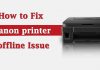 How To Fix Canon Printer Offline Issue