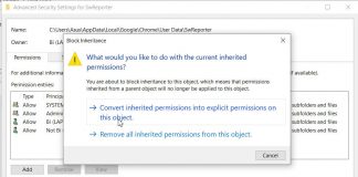 How To Block The Software Reporter Tool Process? How To Block The Software Reporter Tool Process?