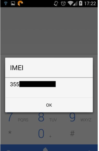 Find lost or stolen mobile phone with IMEI code.