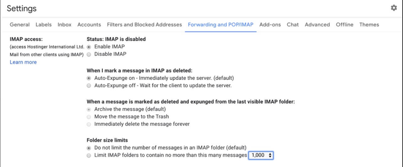 Difference between POP3 and IMAP: What changes in receiving mail