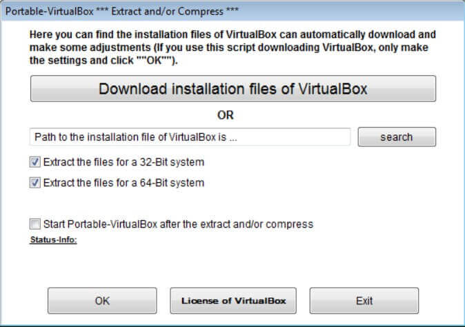 USB Portable Operating System with Virtualbox Portable - Step 2