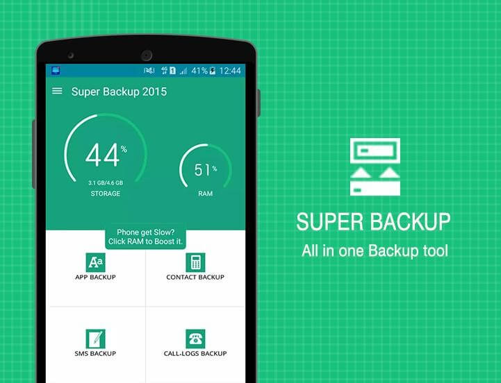 How super backup & restore app works
