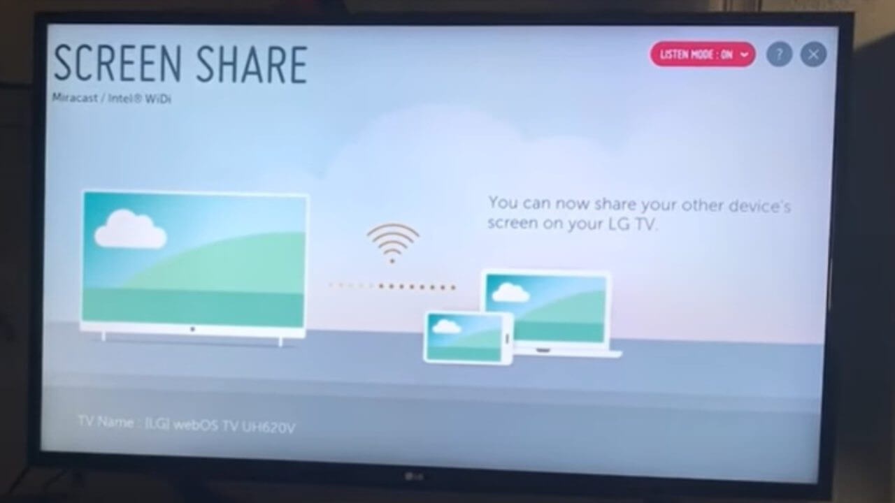 Unable to Connect With Screen Share