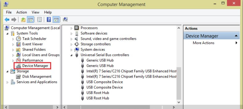 Disable & Enable the Concerned Driver - Step 1