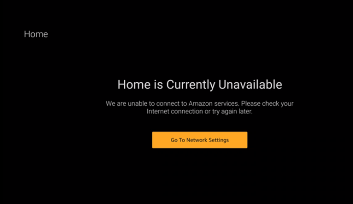 How to Fix FireStick Home Is Currently Unavailable Error