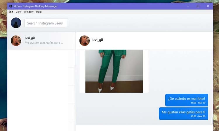 Send Instagram direct messages with IG