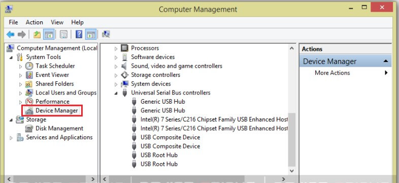 find error "Device not migrated" in Window 10 - Step 2