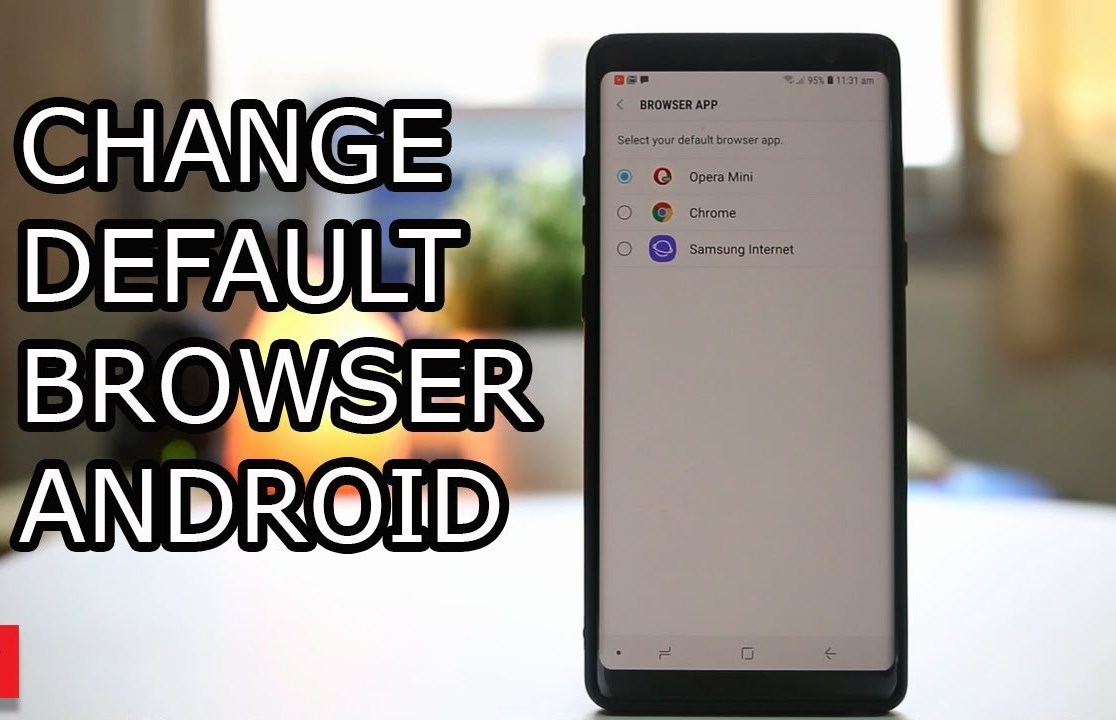 How to change the default browser on Android 3