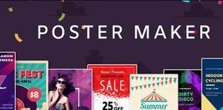 The best apps to make posters on your mobile: professional design without a watermark Poster Creator