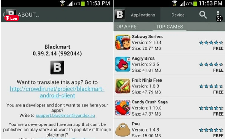 What happened to Black Market the most famous pirate app store on Android 1