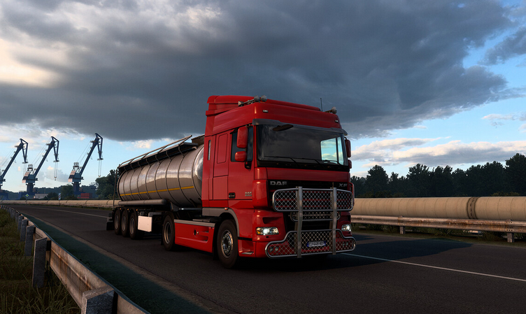 The roads and trucks of Euro Truck Simulator 2 will shine better than ever with its new lighting patch