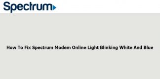 How To Fix Spectrum Modem Online Light Blinking White And Blue How To Fix Spectrum Modem Online Light Blinking White And Blue