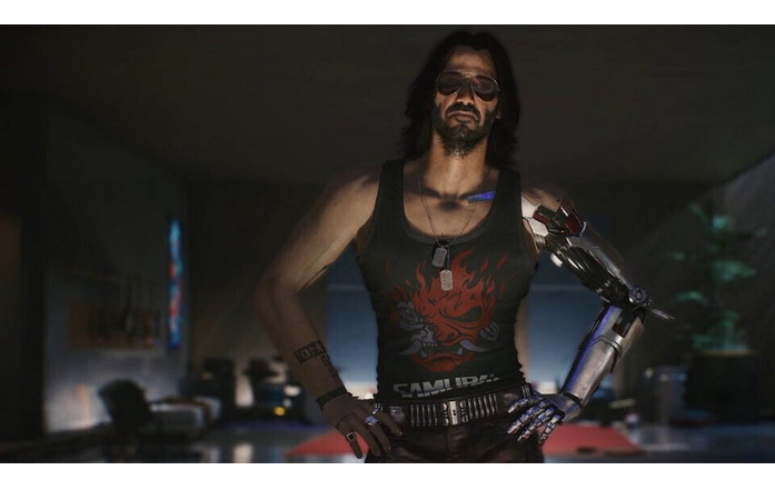 That was Johnny Silverhand from Cyberpunk 2077 before he was played by Keanu Reeves