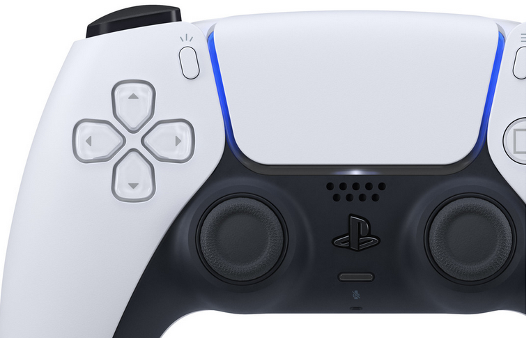 The PS5 controller pops out. This is the new DualSense 2