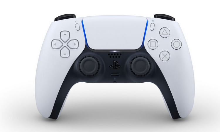 The PS5 controller pops out. This is the new DualSense