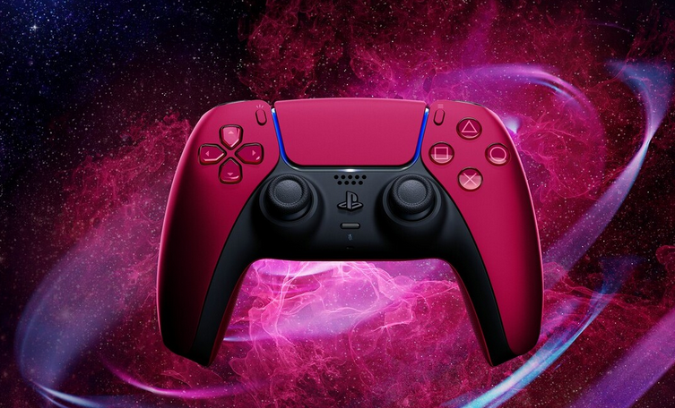 This is the DualSense Cosmic Red and Midnight Black the new models of the PS5 controller that will arrive in June 1