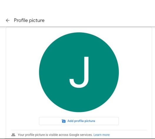 Upload Your Profile Picture through your Google Account