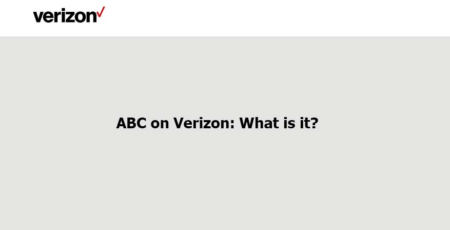 ABC on Verizon