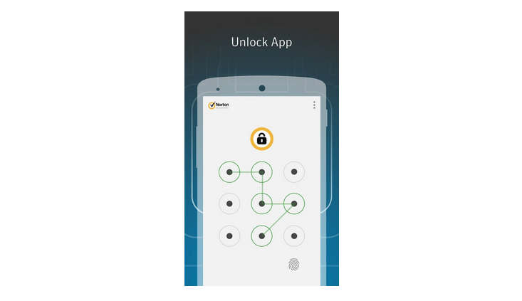 Norton App Lock step1