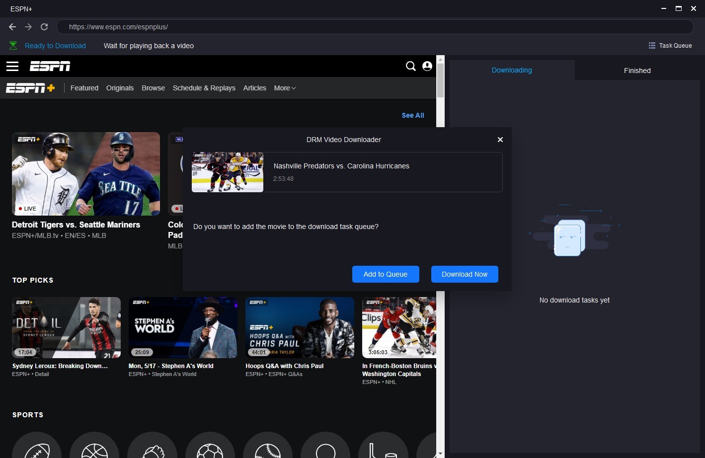 Steps to Install MyStream ESPN Plus Downloader Step 3