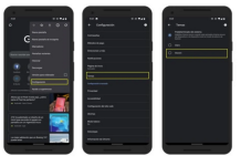 Activate the dark theme of Google Chrome for Android