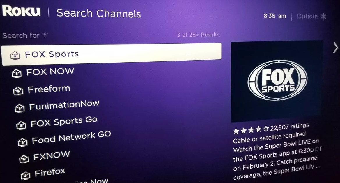 How To Get Fox Sports On Roku