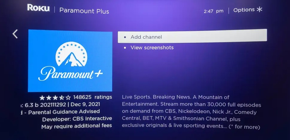 How to Activate Paramount Plus On Roku
