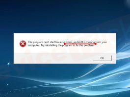 Follow these steps to remove Steam_api64.dll error steam api64.dll Missing Error