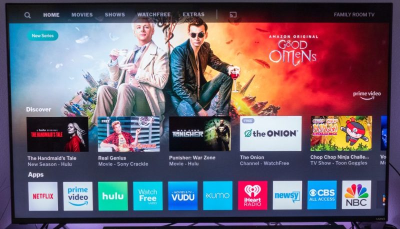 Download Apps on Vizio TV without v Button