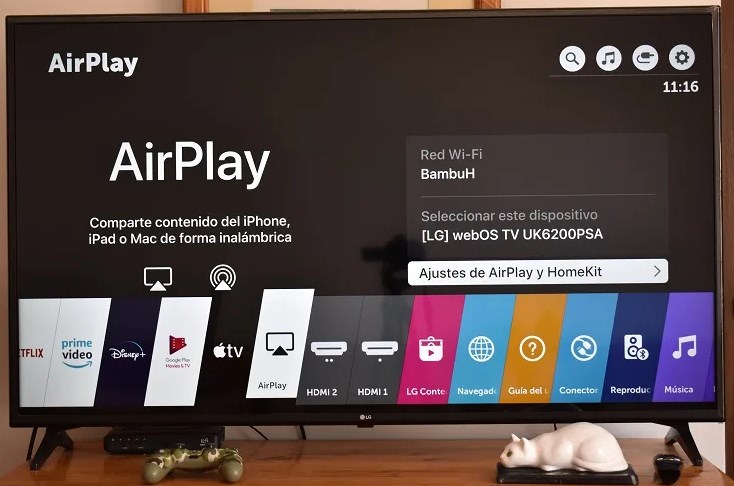 AirPlay to LG TV