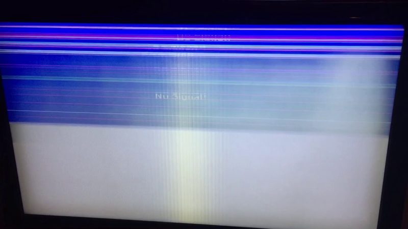 Flickering Horizontal Lines on TV Screen
