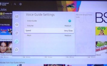 How To Turn Off Voice on Samsung TV