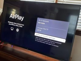 LG TV AirPlay Not Working