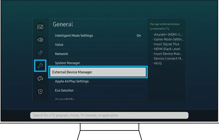 Change HDMI Settings on Samsung TV