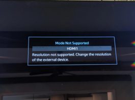 How to Fix Mode Not Supported Samsung TV Issue Mode Not Supported Samsung TV