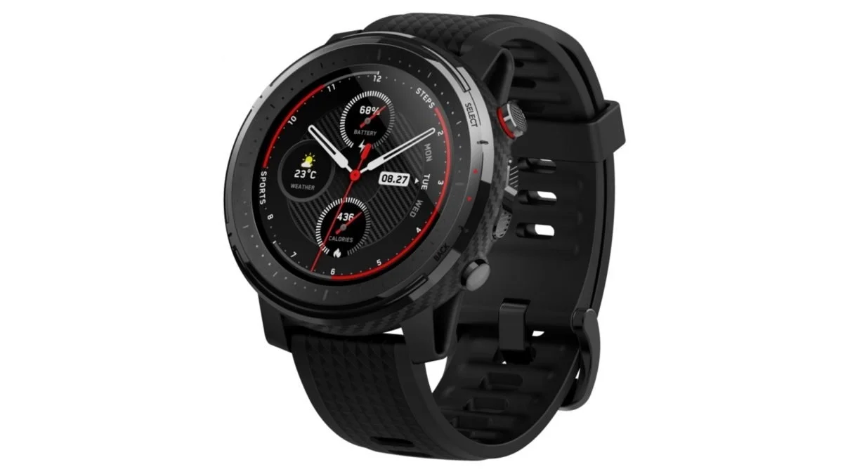 The Amazfit Stratos 3 manages to combine elegance and sportiness in the same device.
