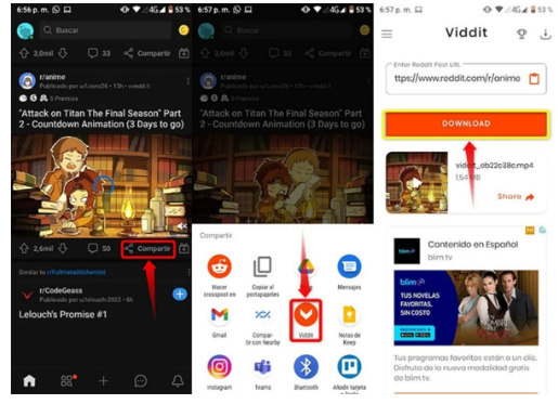 So you can download videos from Reddit on Android