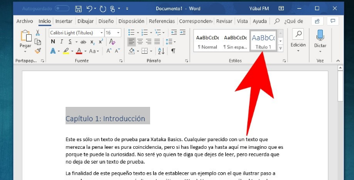 Create an automatic index in Word